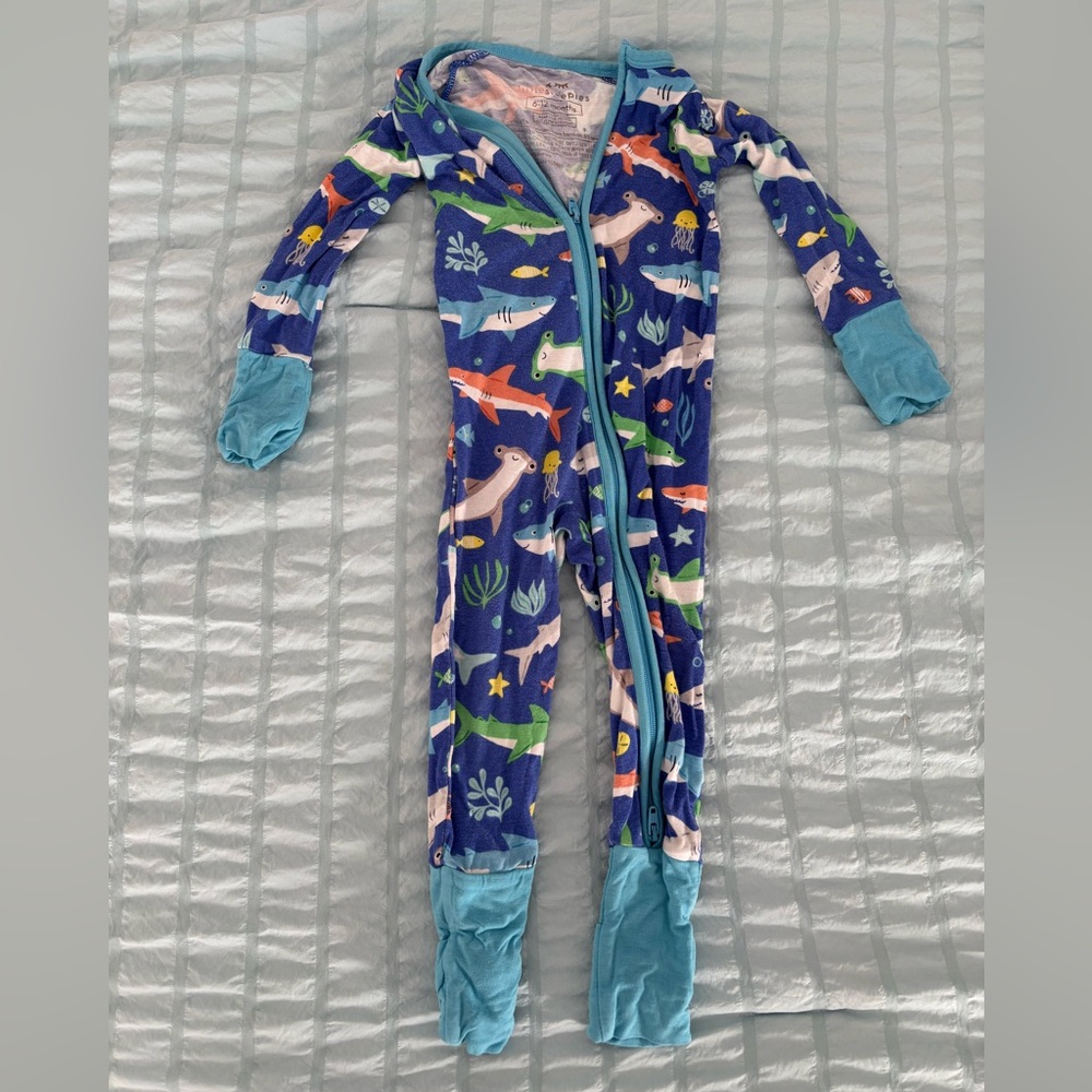 6-12M Rad Reef Little Sleepies Zippy